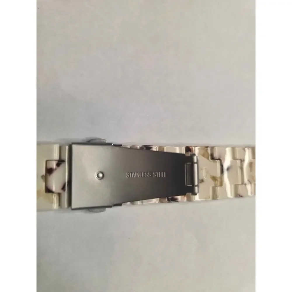 Resin Tortoiseshell Smartwatch Band with Adjustment Tool